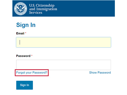 Password Reset